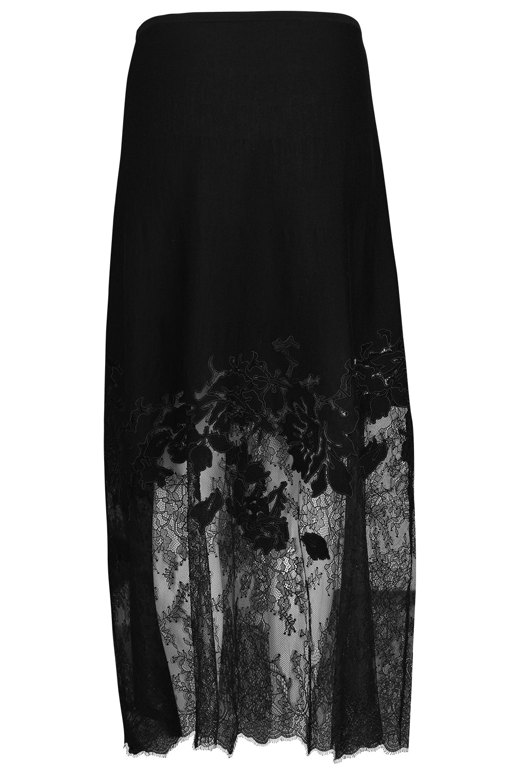 Josina Midi Skirt-BLACK-P-CLOTHINGSKIRTMIDI-ULLA JOHNSON