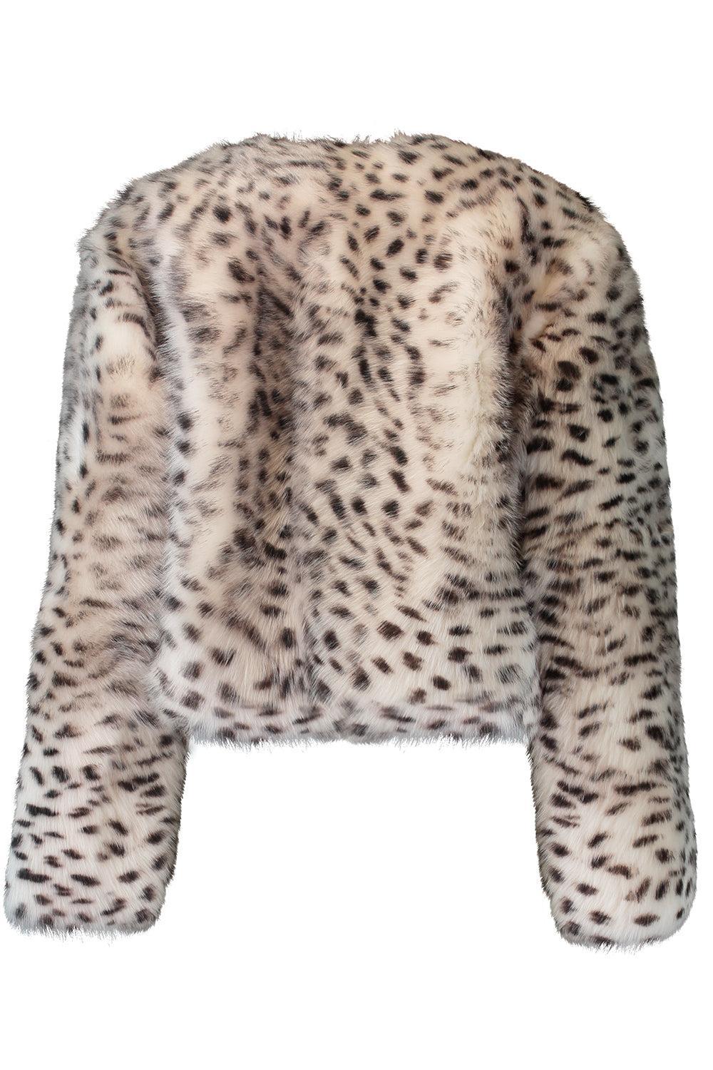 Shearling Chubby Jacket-ANIMAL-2-CLOTHINGJACKETCROPPED-SUSAN BENDER