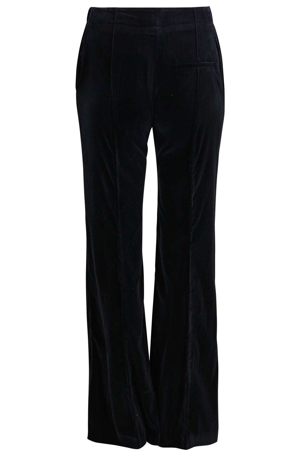 Morgan Velvet Trouser - Blue