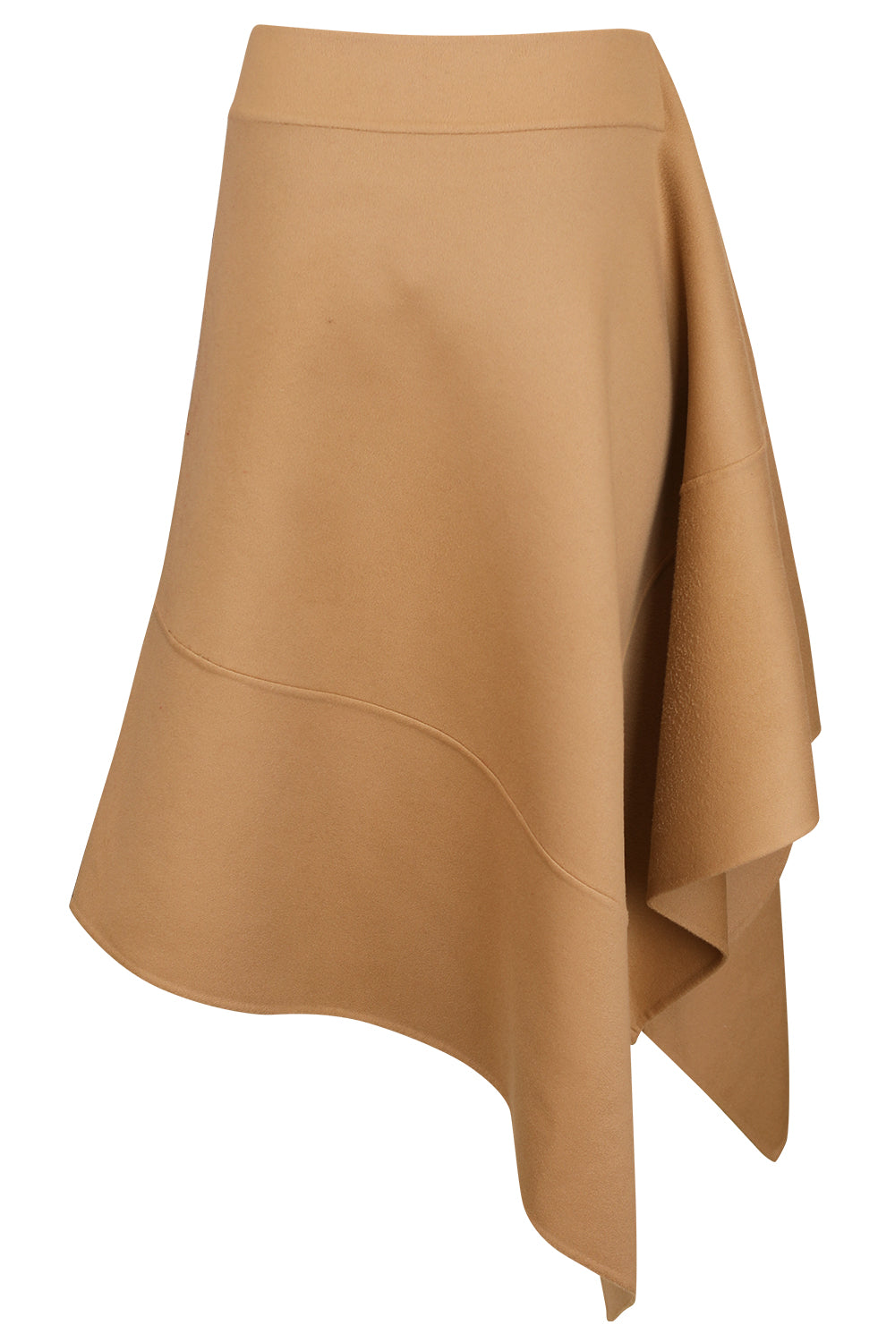 Asymmetric Midi Skirt