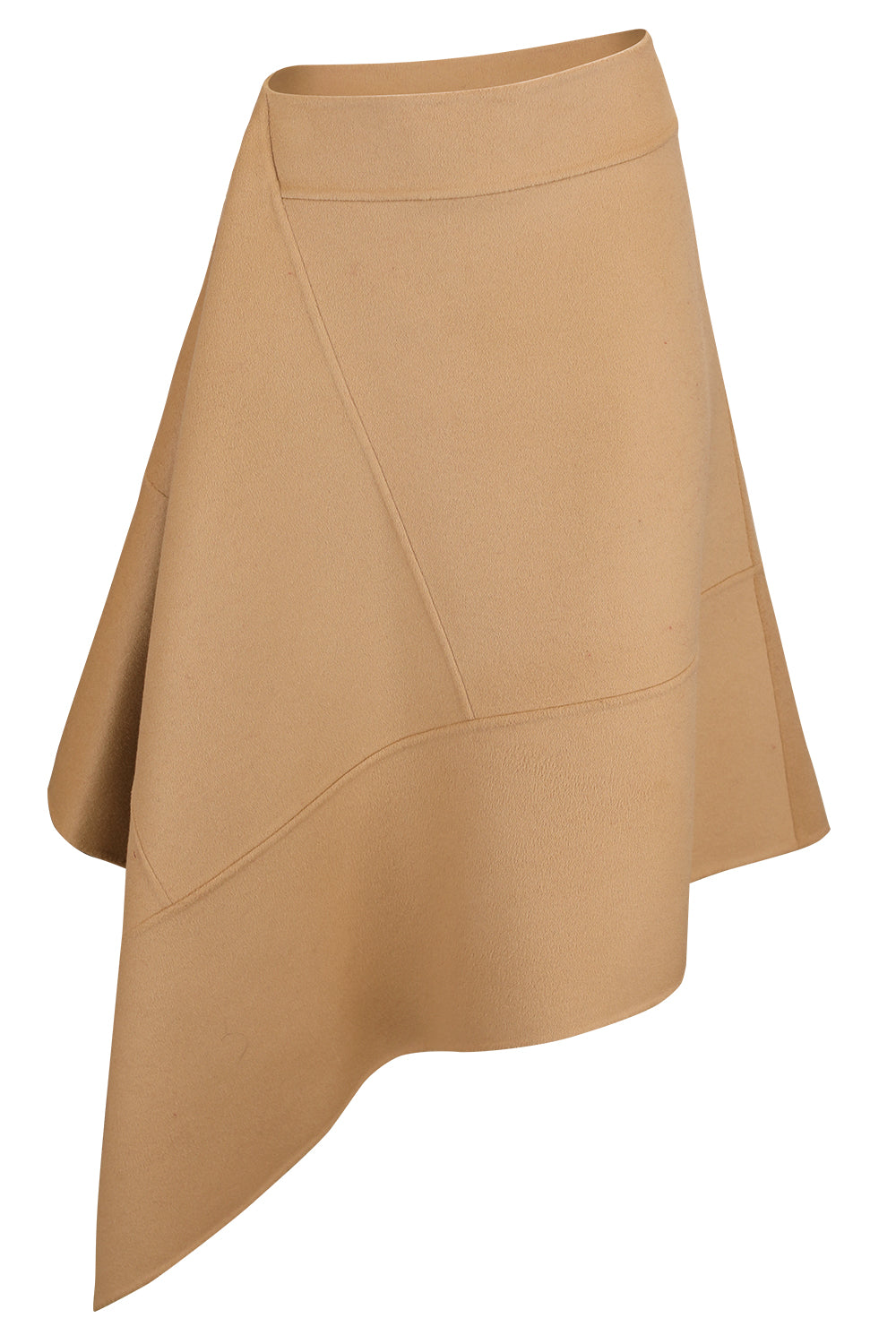 Asymmetric Midi Skirt