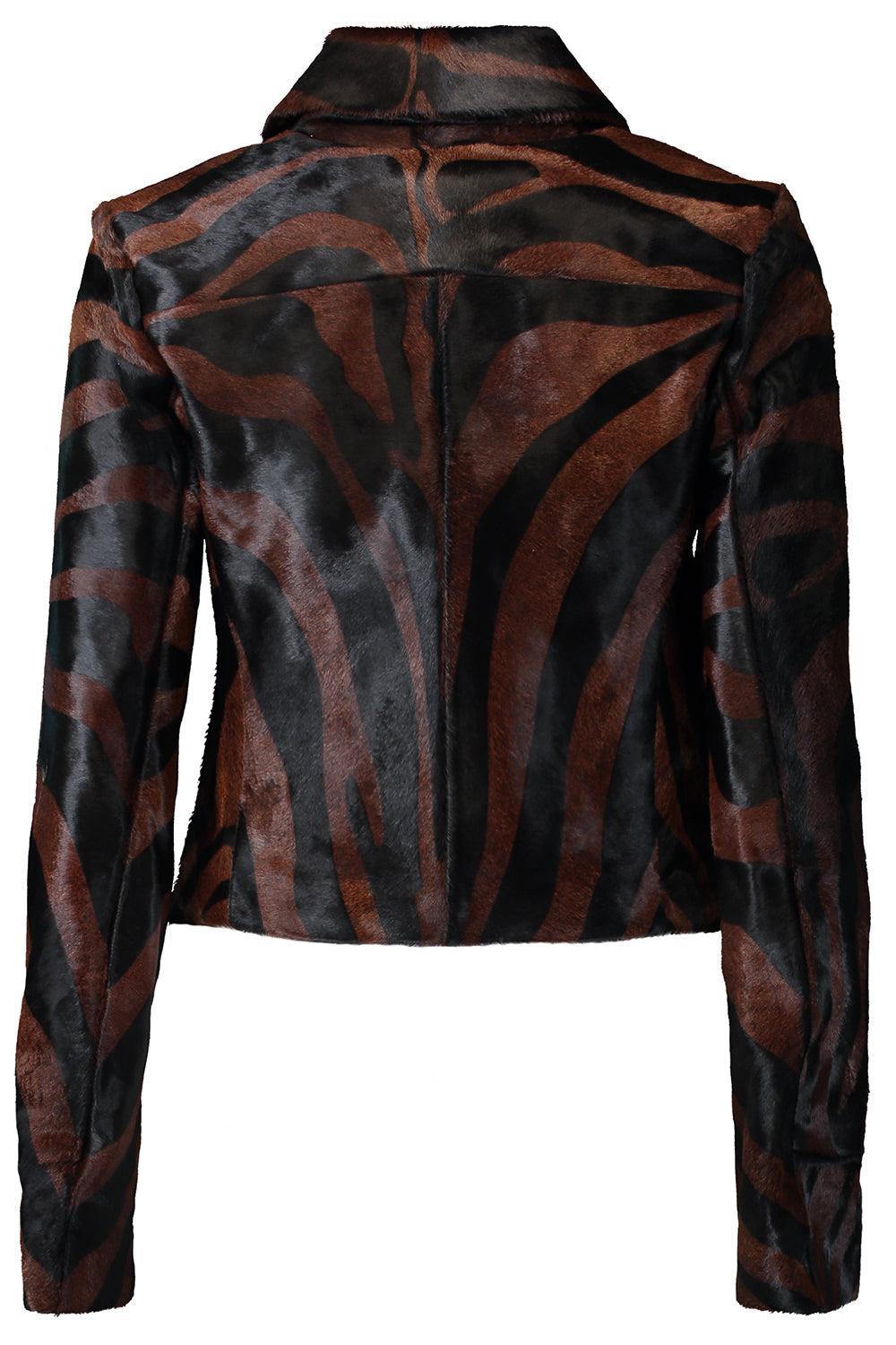 Daria Jacket - Zebra-NOVELTY-XS-CLOTHINGCOATLEATHER-SIMKHAI