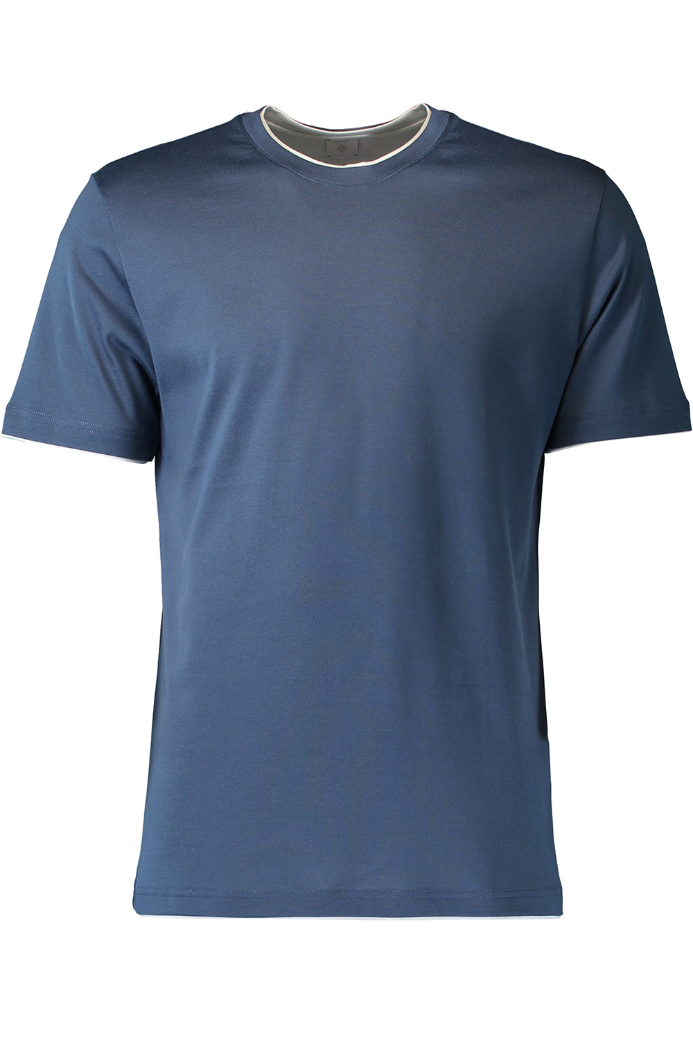 Short Sleeve Tee - Royal Blue White
