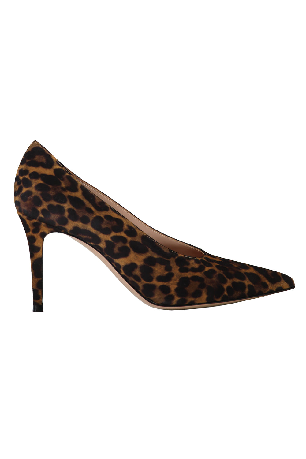 Robbie Pump 85 - Almond Leopard