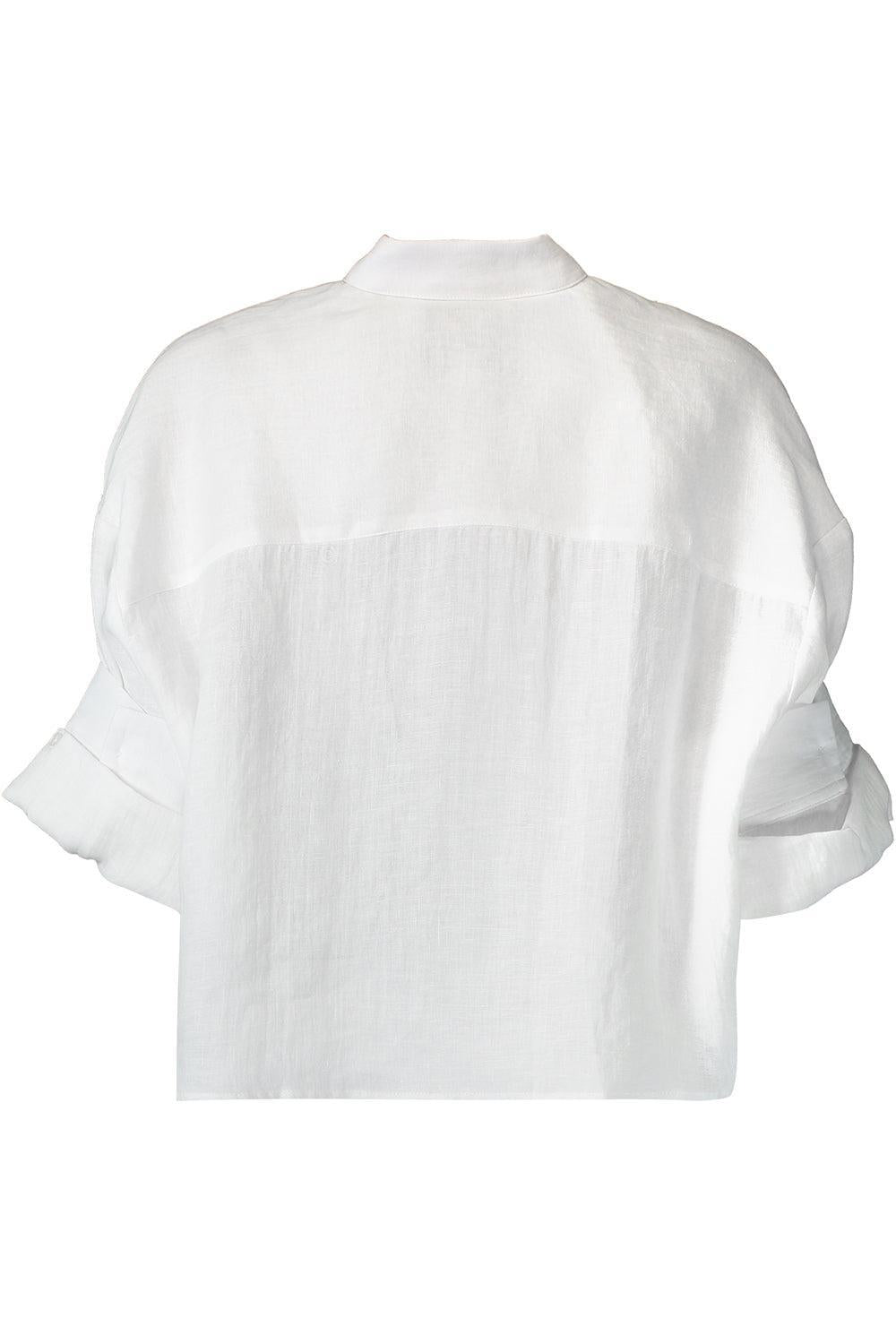  Next Ex Button Linen Shirt - White-WHITE-XS/S-CLOTHINGTOPBLOUSE-TWP 