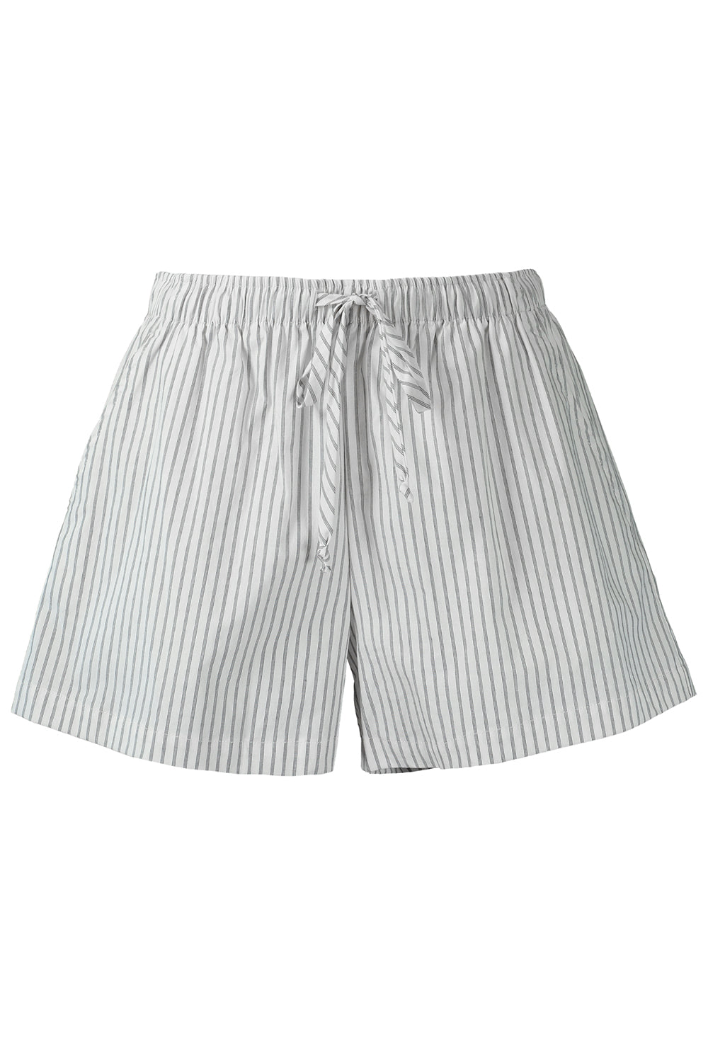 Flutter Short - Ivory Black Stripe
