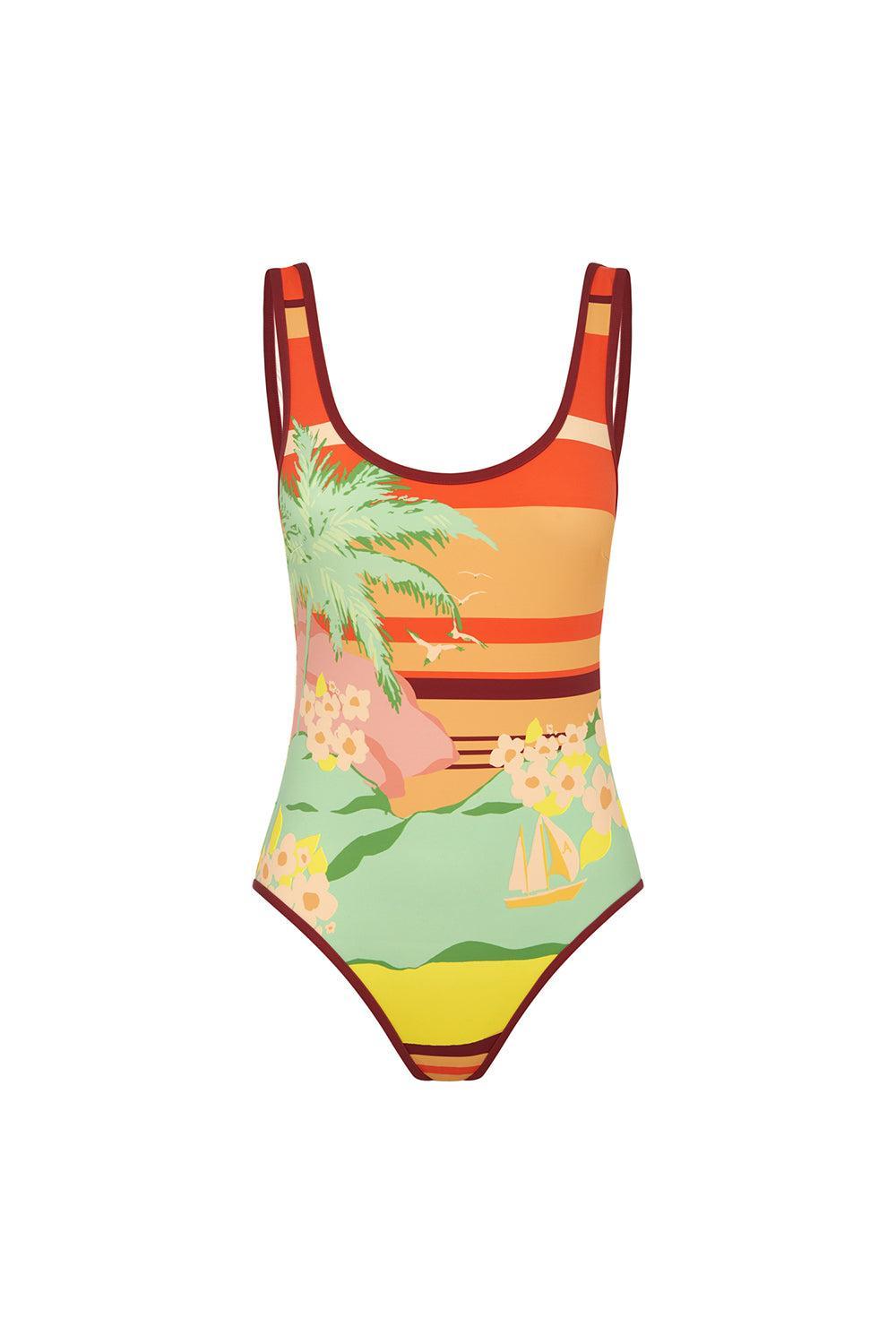 Palm Island One Piece-MULTI-XS-CLOTHINGSWIM-ALEMAIS
