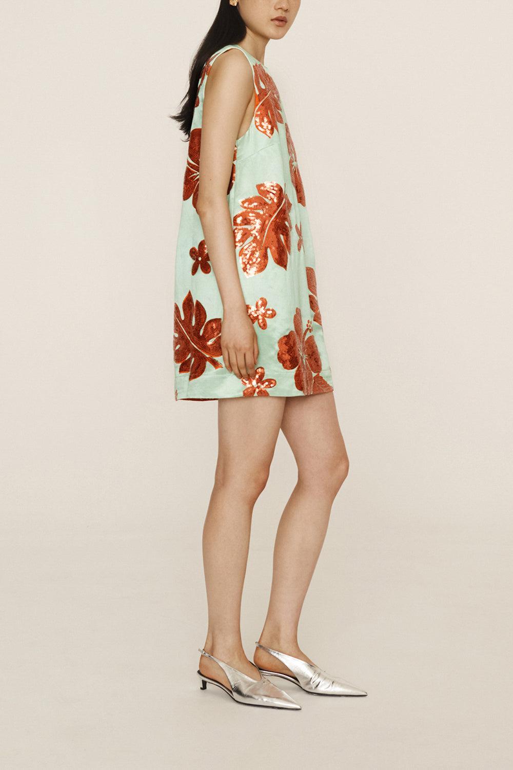 Sizzle Mini Dress-MULTI-2-CLOTHINGDRESSCASUAL-ALEMAIS