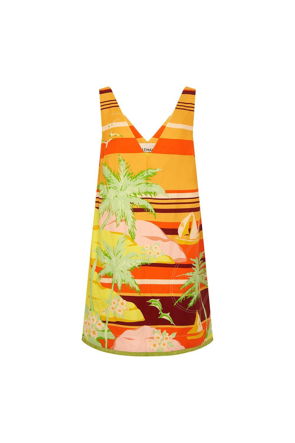 Palm Island Dress-MULTI-0-CLOTHINGDRESSCASUAL-ALEMAIS