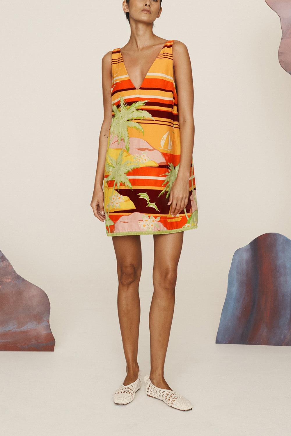 Palm Island Dress-MULTI-0-CLOTHINGDRESSCASUAL-ALEMAIS