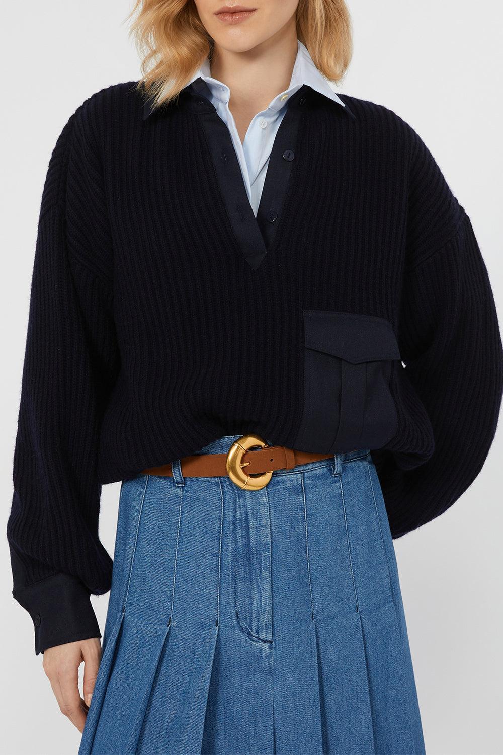 Vanda Sweater-ULTRAMRN-XS-CLOTHINGTOPSWEATER-MAX MARA