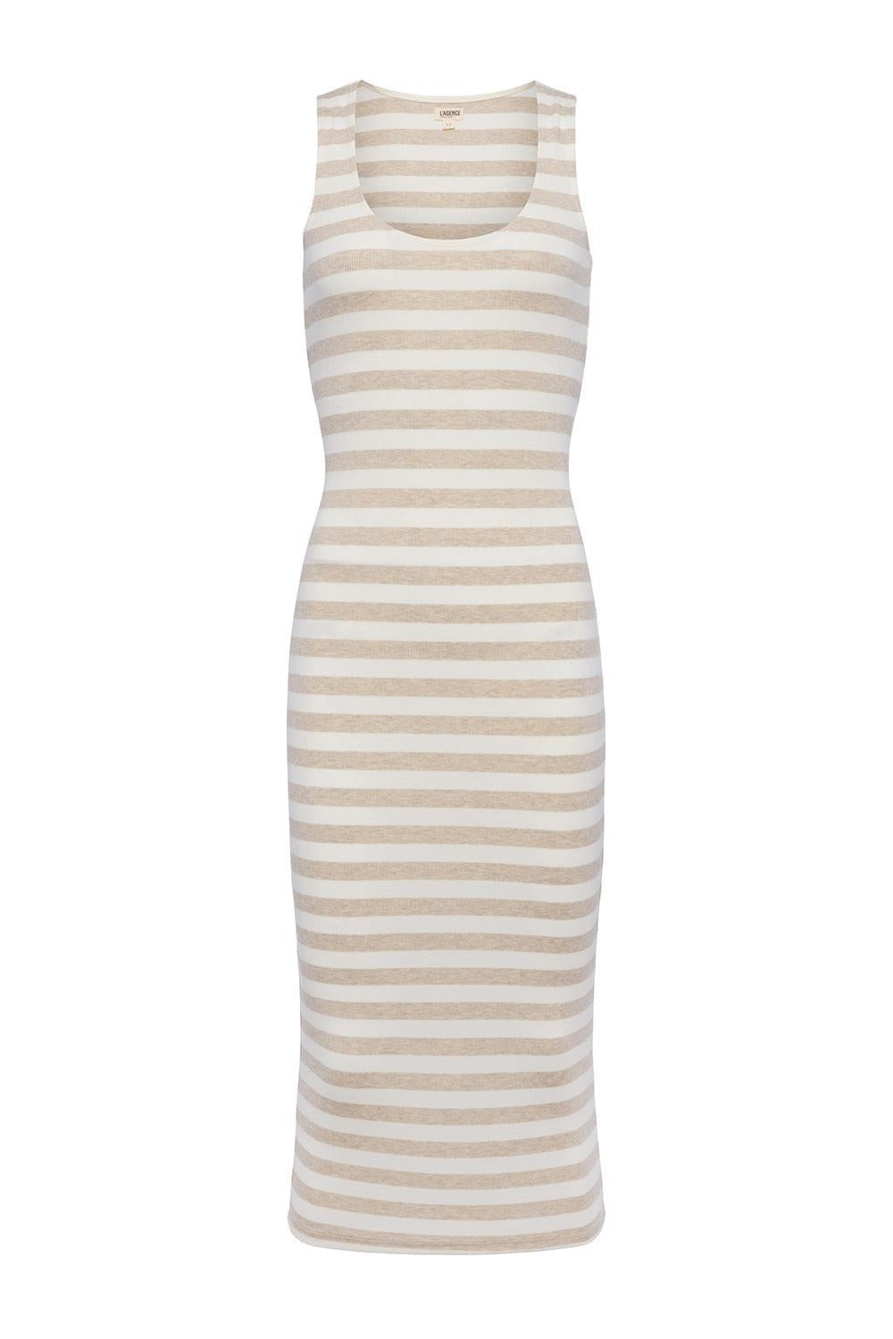 Ivanna Dress-IVORMARB-XS-CLOTHINGDRESSCASUAL-L'AGENCE