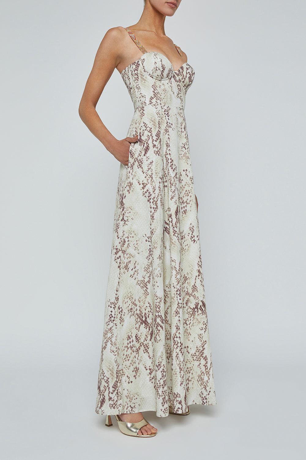 Sutton Maxi Dress-LTSGEMLT-2-CLOTHINGDRESSCASUAL-L'AGENCE