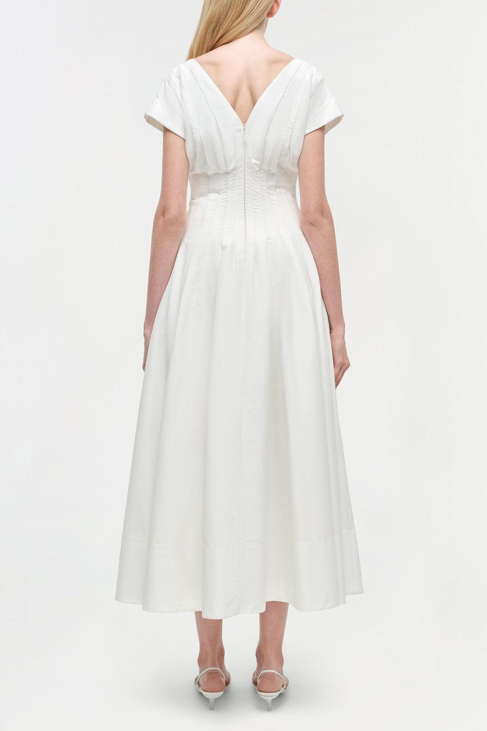 Nina Dress - White-WHITE-2-CLOTHINGDRESSCASUAL-SIMKHAI