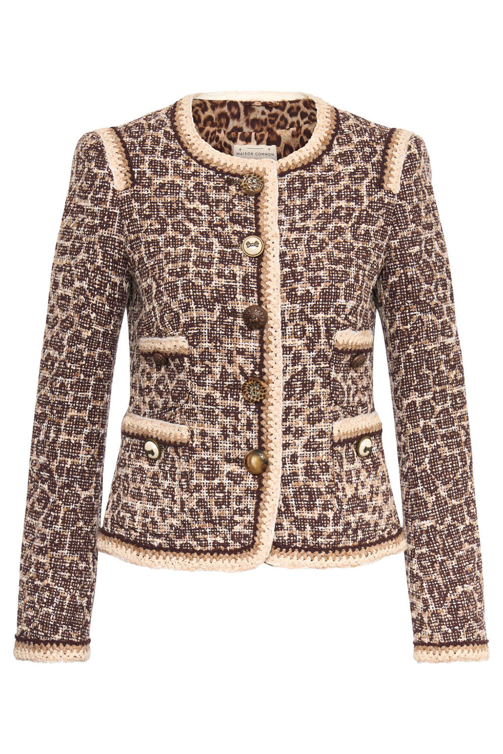 Animal Print Jacket