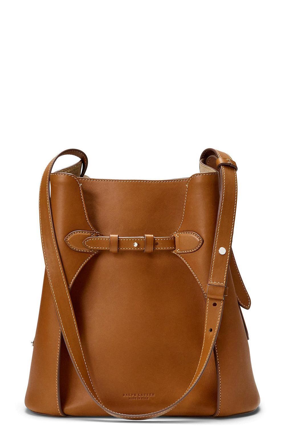 The Ralph Calfskin Bucket Bag-RL GOLD-O/S-HANDBAGSHOULDER-RALPH LAUREN