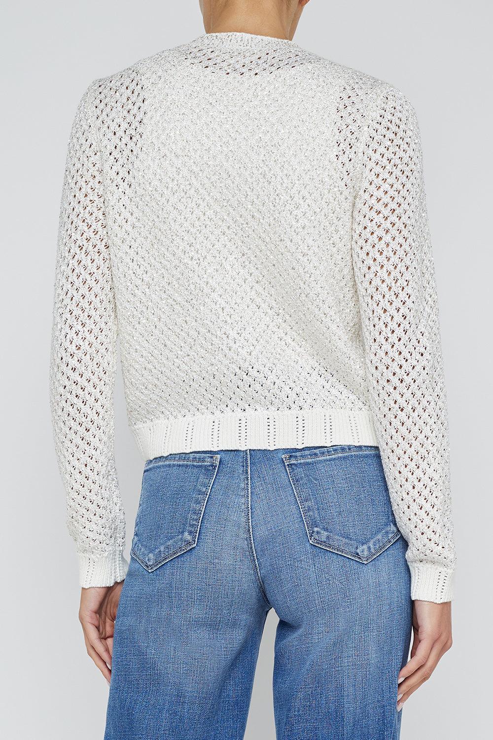 Blanca Cardigan-IVORGOLD-XS-CLOTHINGTOPCARDIGAN-L'AGENCE