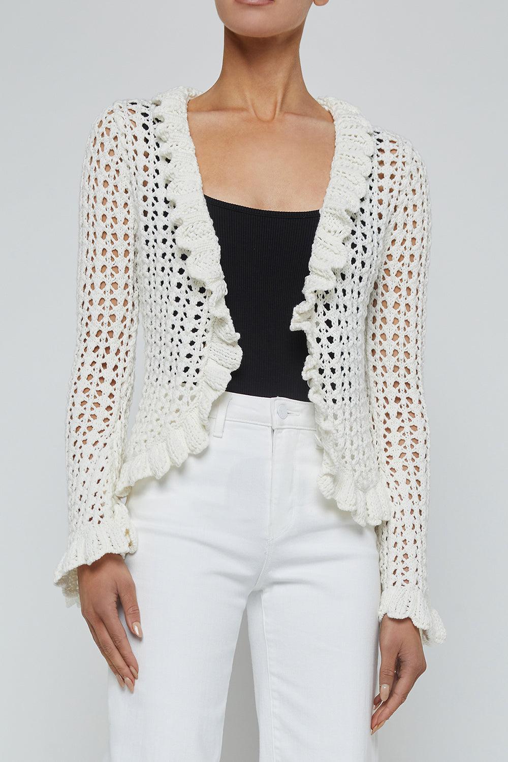 Solaris Cardigan-IVORY-XS-CLOTHINGTOPCARDIGAN-L'AGENCE