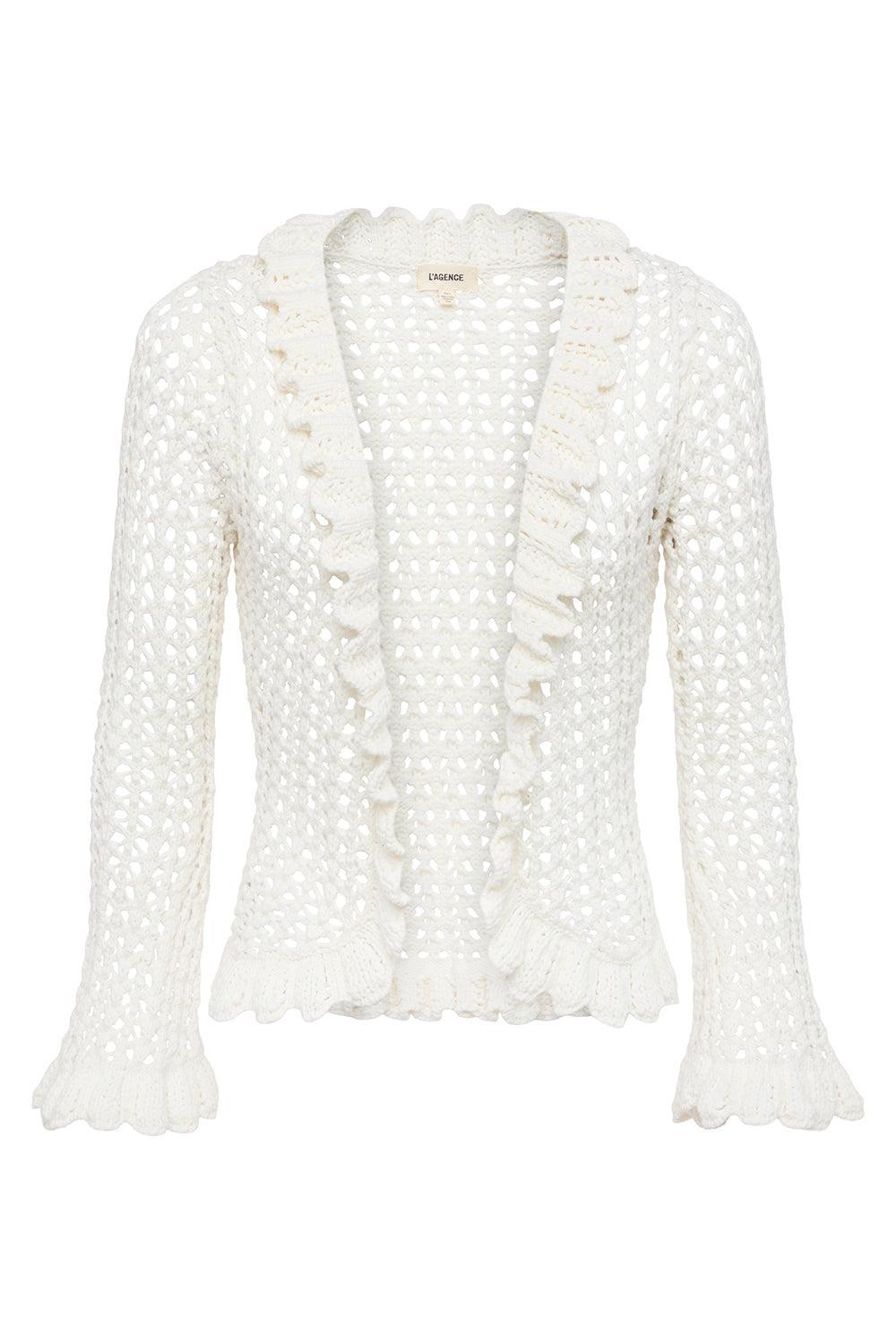 Solaris Cardigan-IVORY-XS-CLOTHINGTOPCARDIGAN-L'AGENCE