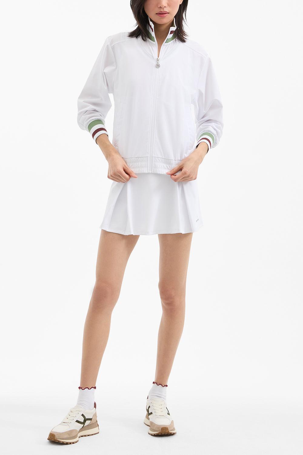 Track Jacket-WHITE-XXS-CLOTHINGJACKETCASUAL-VERONICA BEARD X HEAD SPORTSWEAR