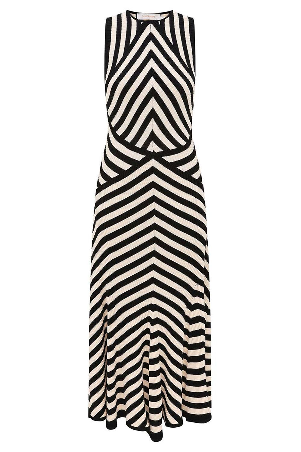 Valiant Stripe Midi Dress-STRIPE-0-CLOTHINGDRESSCASUAL-ZIMMERMANN