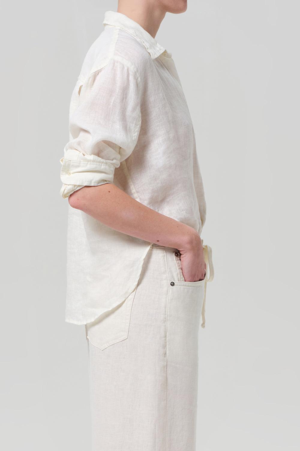 Kayla Shirt - Vanilla-VANILLA-XS-CLOTHINGTOPBLOUSE-CITIZENS of HUMANITY