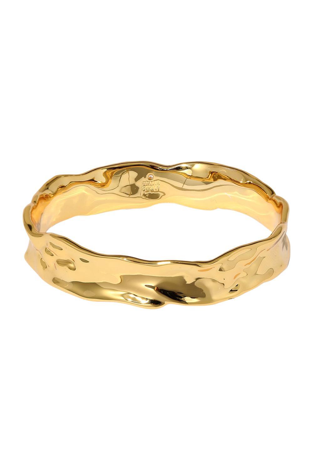 Brut Strap Bangle Bracelet-YELLOW-JEWELRYBOUTIQUEBRACELET O-ALEXIS BITTAR
