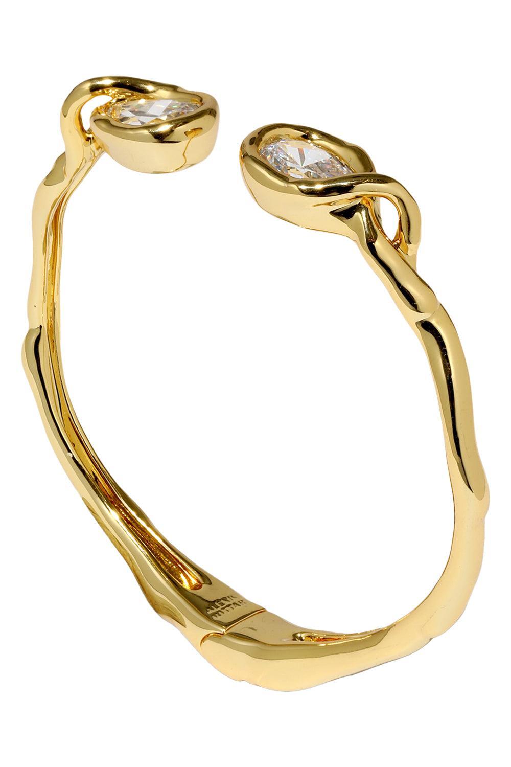 Crystal Asterales Capped Hinge Cuff Bracelet-YELLOW-JEWELRYFINE JEWELBRACELET O-ALEXIS BITTAR