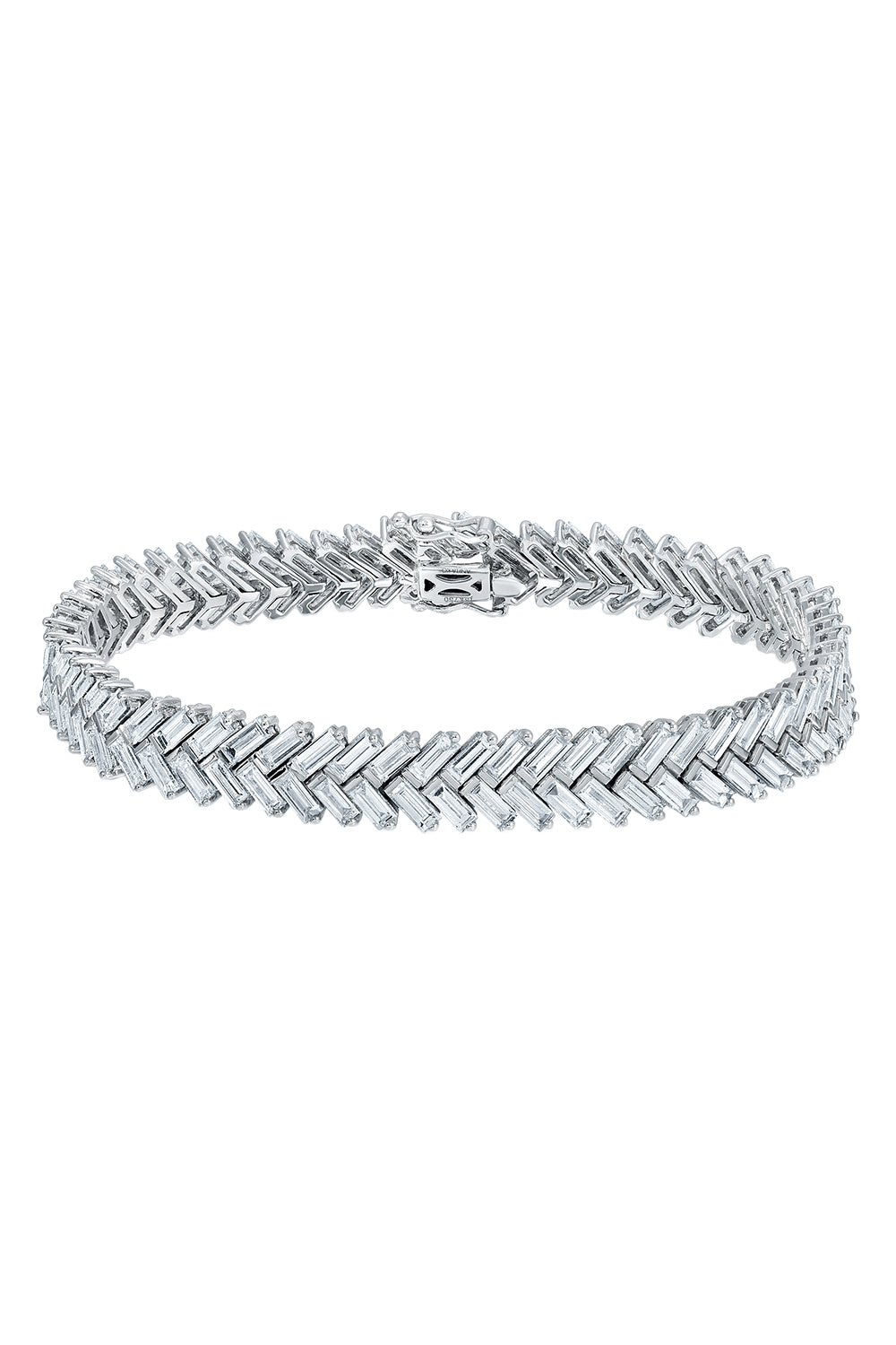 Diamond Zipper Tennis Bracelet