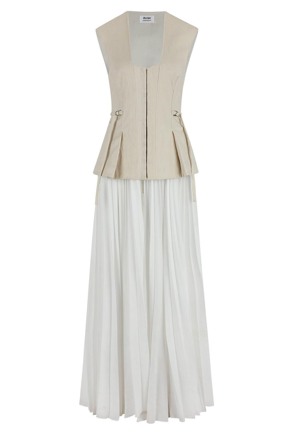 Delny Dress-CREAM-4-CLOTHINGDRESSCASUAL-ACLER