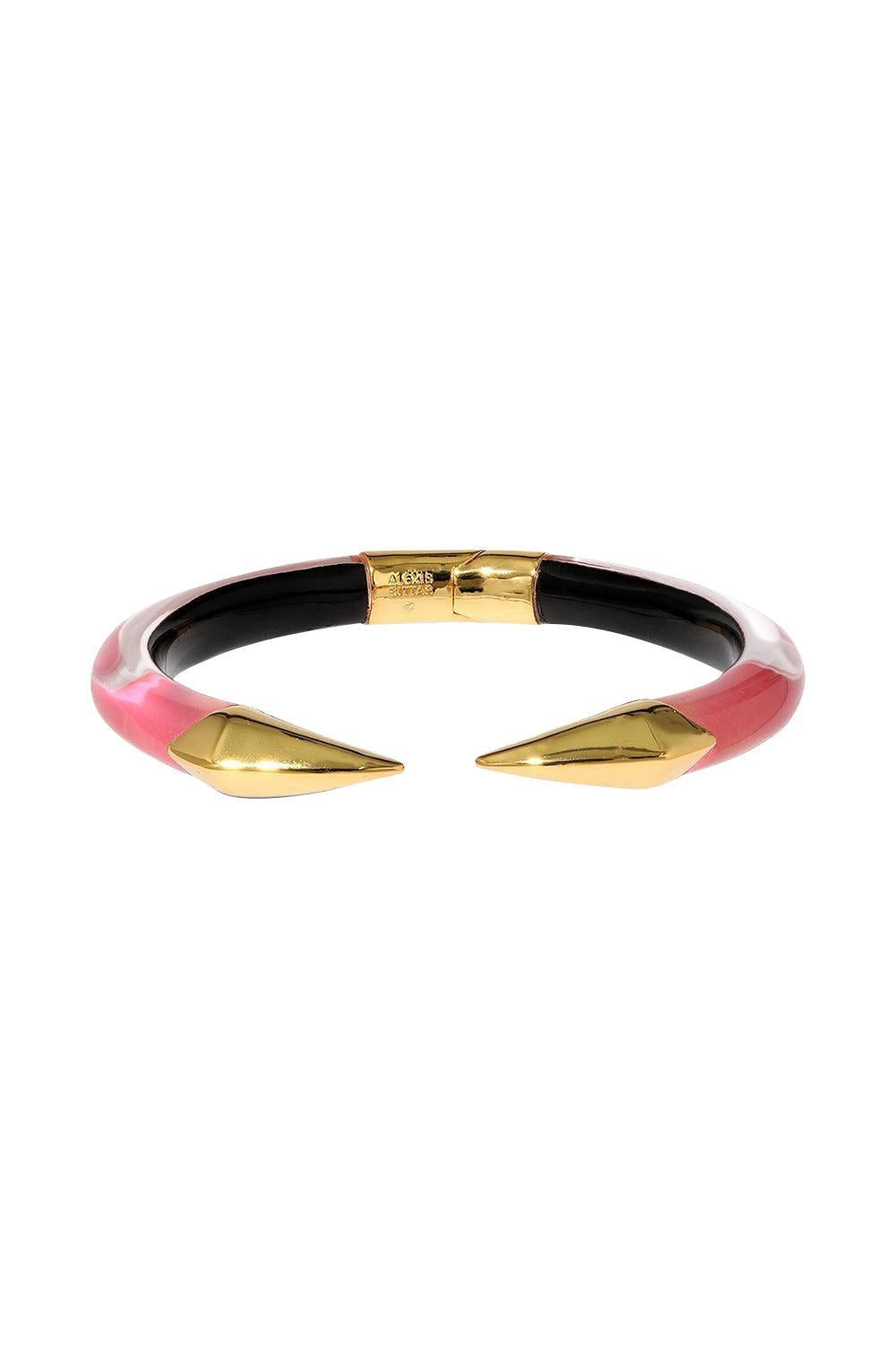 Pyramid Brake Hinge Bracelet-GOLD-JEWELRYBOUTIQUEBRACELET O-ALEXIS BITTAR