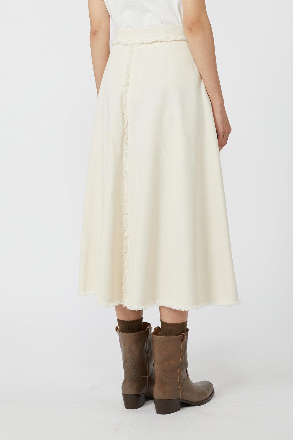 Alvaro Skirt-ECRU-4-CLOTHINGSKIRTMIDI-MAX MARA