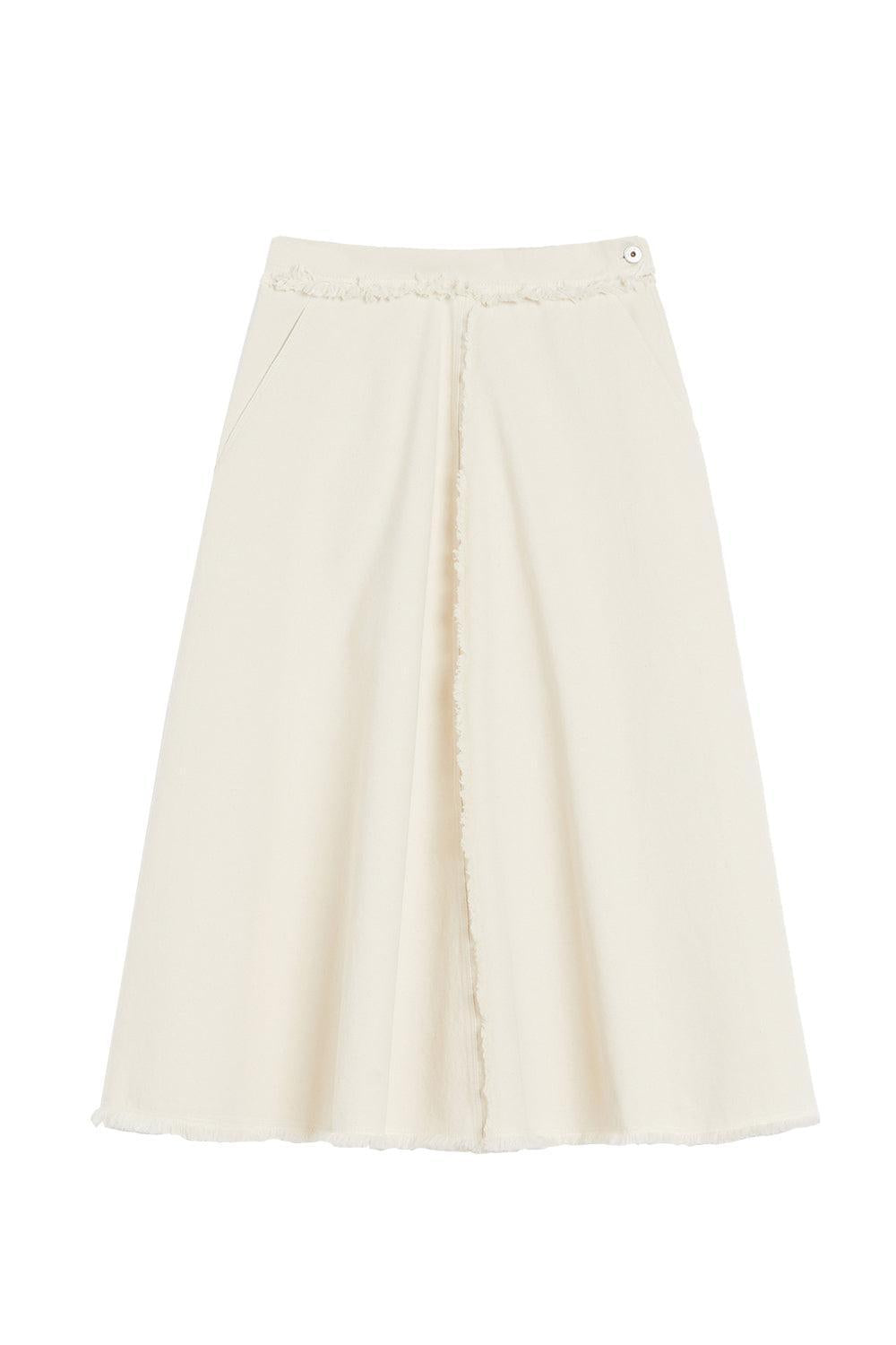 Alvaro Skirt-ECRU-4-CLOTHINGSKIRTMIDI-MAX MARA