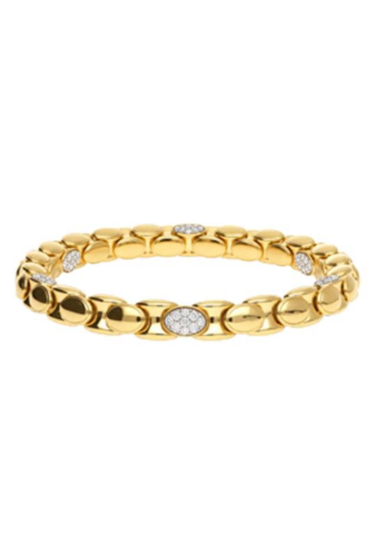 Six Diamond Anaconda Aura Bracelet