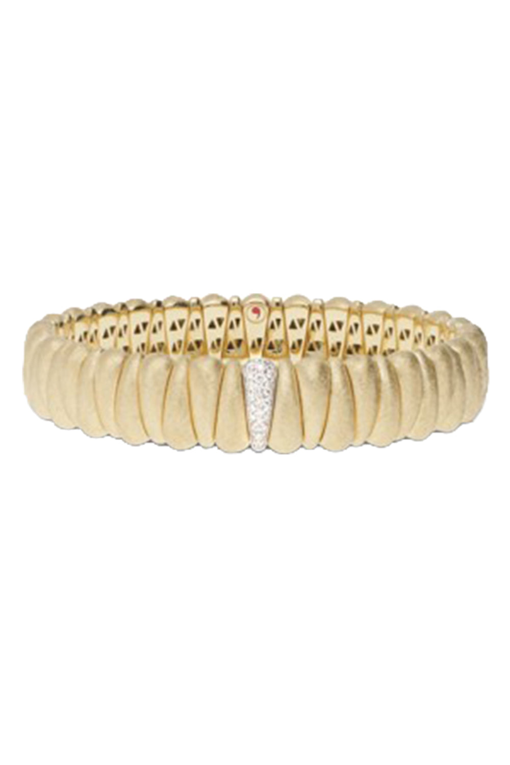 Diamond Satin Gold Bracelet