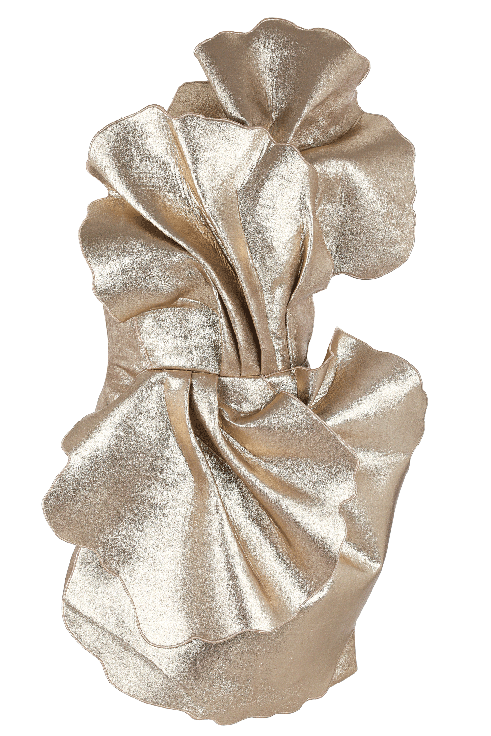 Oakenzale Mini Dress-GOLD-2-CLOTHINGDRESSCOCKTAIL-ACLER