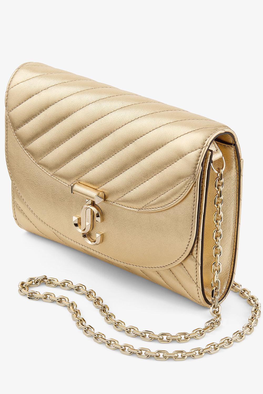Avenue Bag-GLDSHNGL-HANDBAGCLUTCHES-JIMMY CHOO