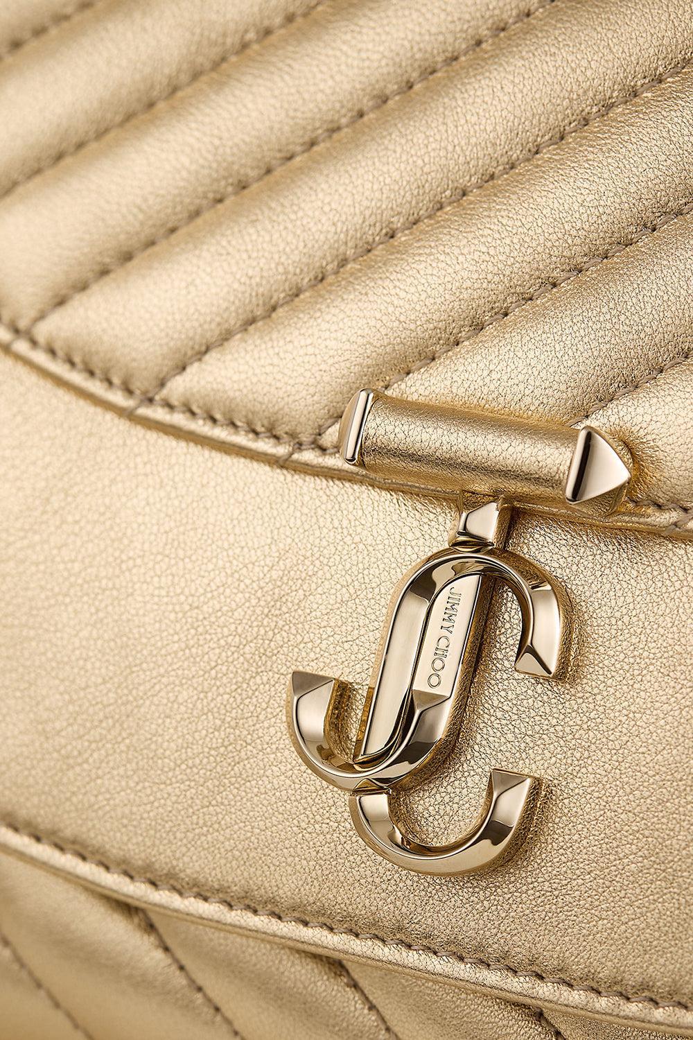 Avenue Bag-GLDSHNGL-HANDBAGCLUTCHES-JIMMY CHOO