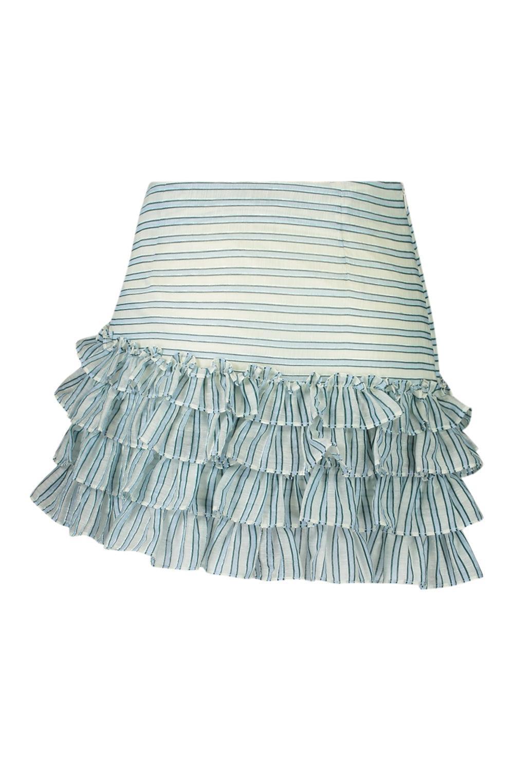 Noah Skirt-STRIPE-2-CLOTHINGSKIRTMINI-ASTON STUDIO