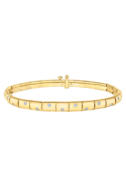Diamond Accent Cobblestone Bracelet