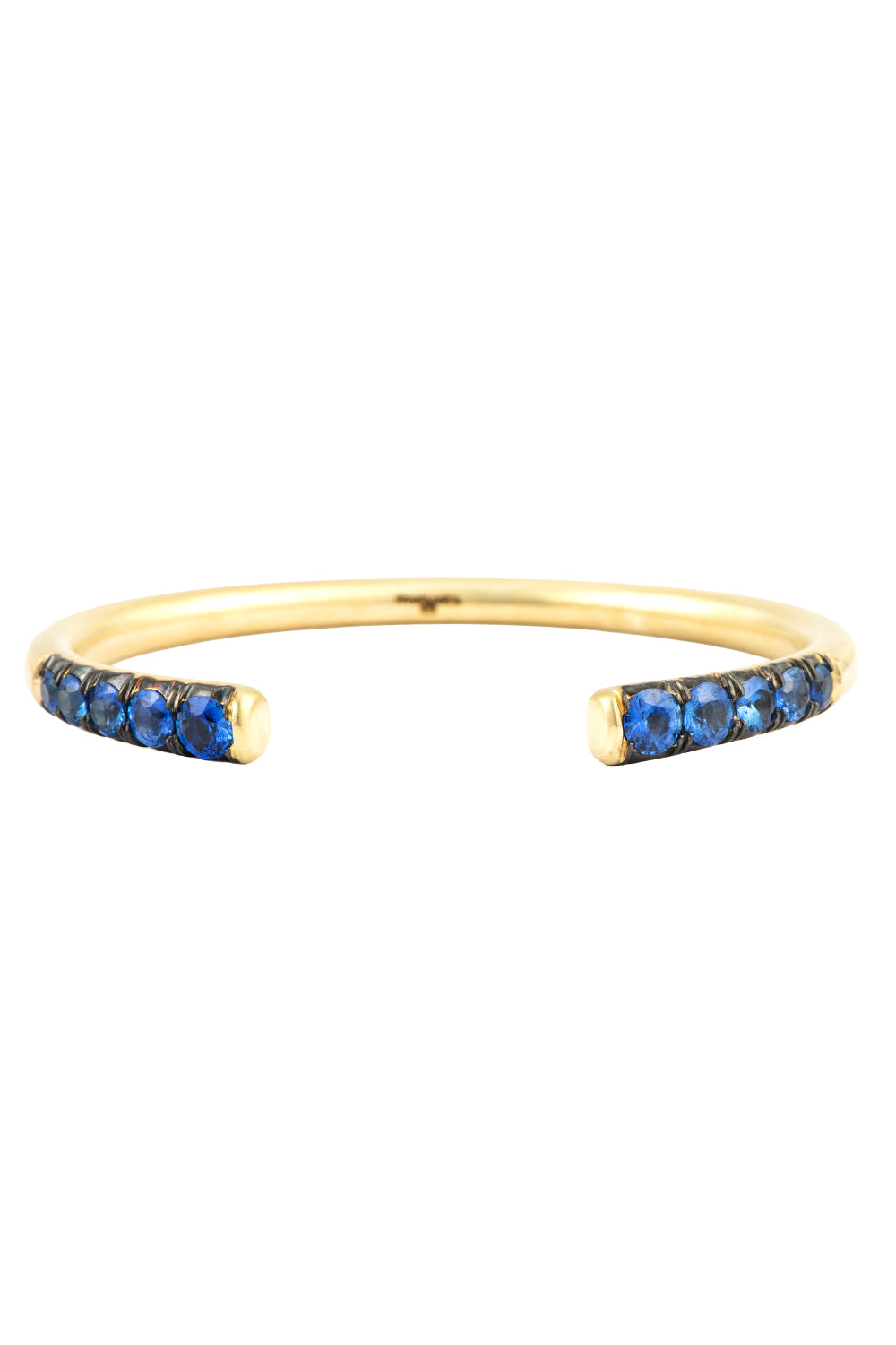 Blue Sapphire Athena Bangle Bracelet