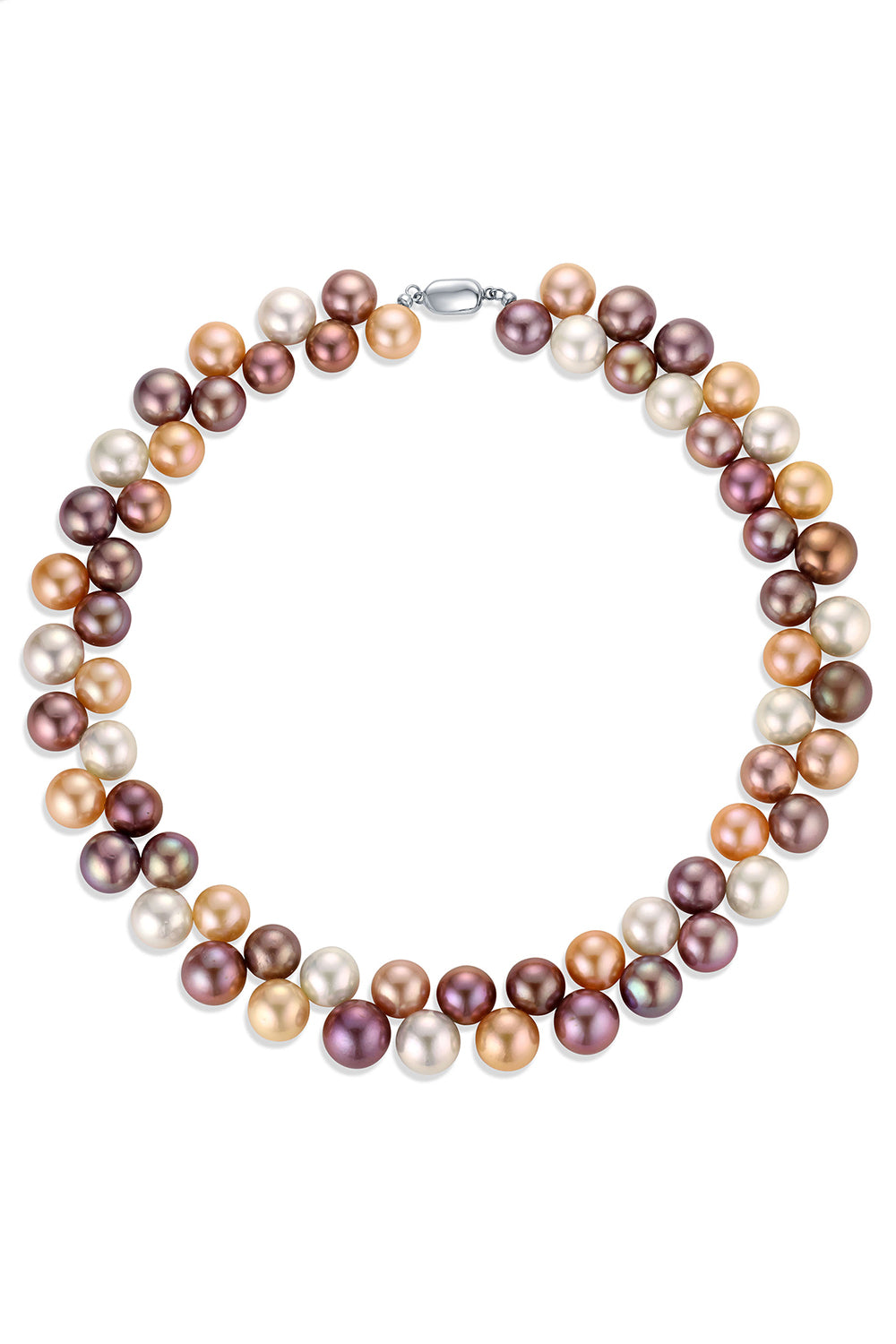 Muiticolor Freshwater Pearl Cleopatra Necklace