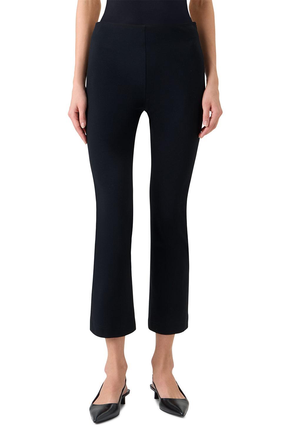 Cindy Pant-BLACK-2-CLOTHINGPANTSLIM FIT-AKRIS PUNTO