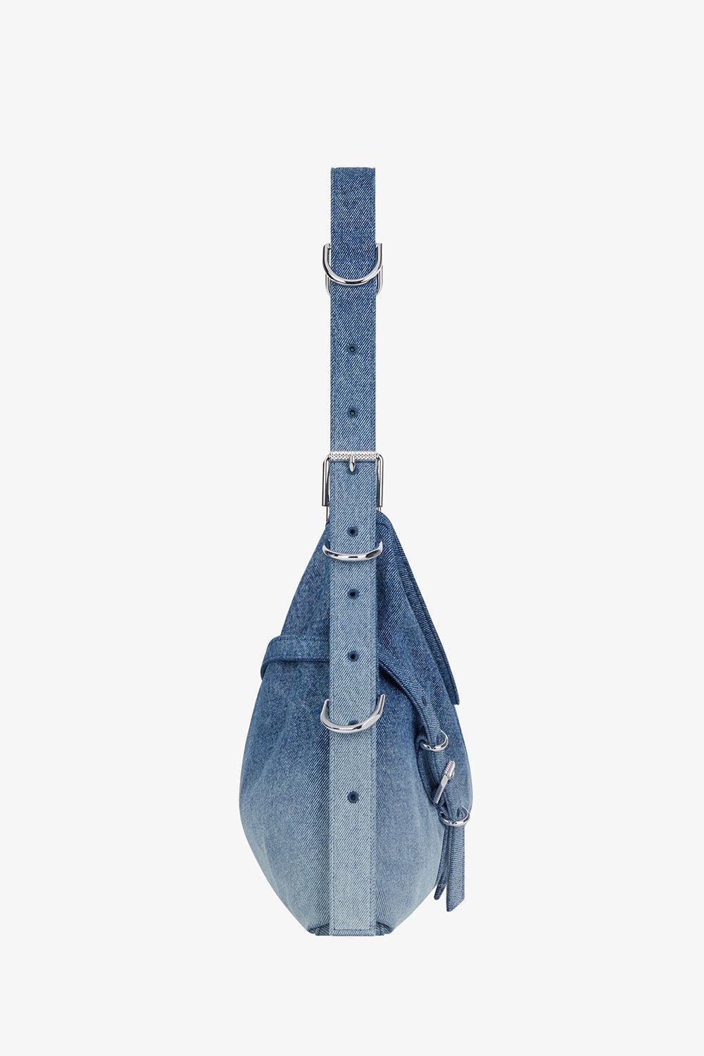 Medium Voyou Bag - Denim-MED BLUE-O/S-HANDBAGSHOULDER-GIVENCHY