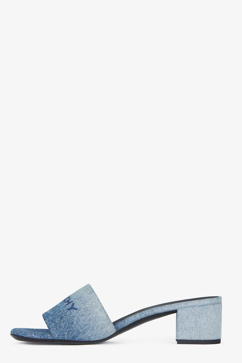 4G Mule - Medium Blue-MED BLUE-37-SHOEMULE-GIVENCHY