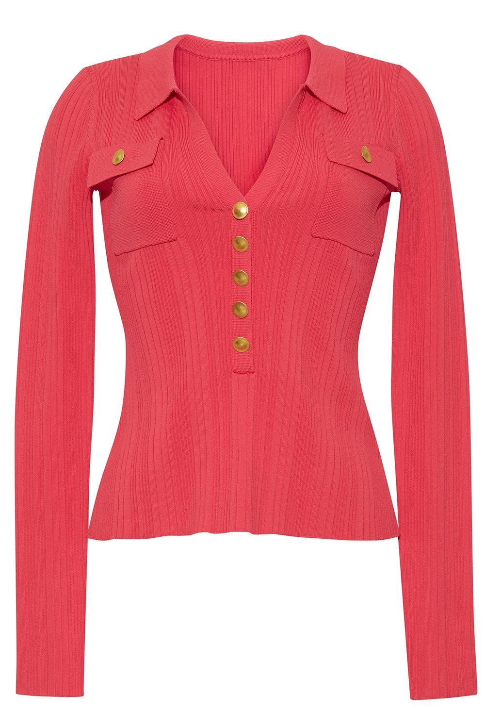 Belleport Top-PINK-XS-CLOTHINGTOPKNITS-CARA CARA