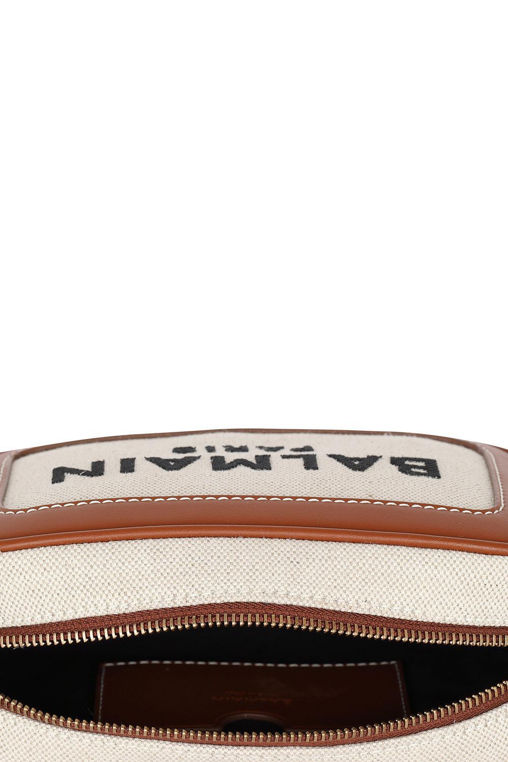 B-ARMY CAMERA CASE-BEIGE-O/S-HANDBAGSPECIALPOP UP-BALMAIN