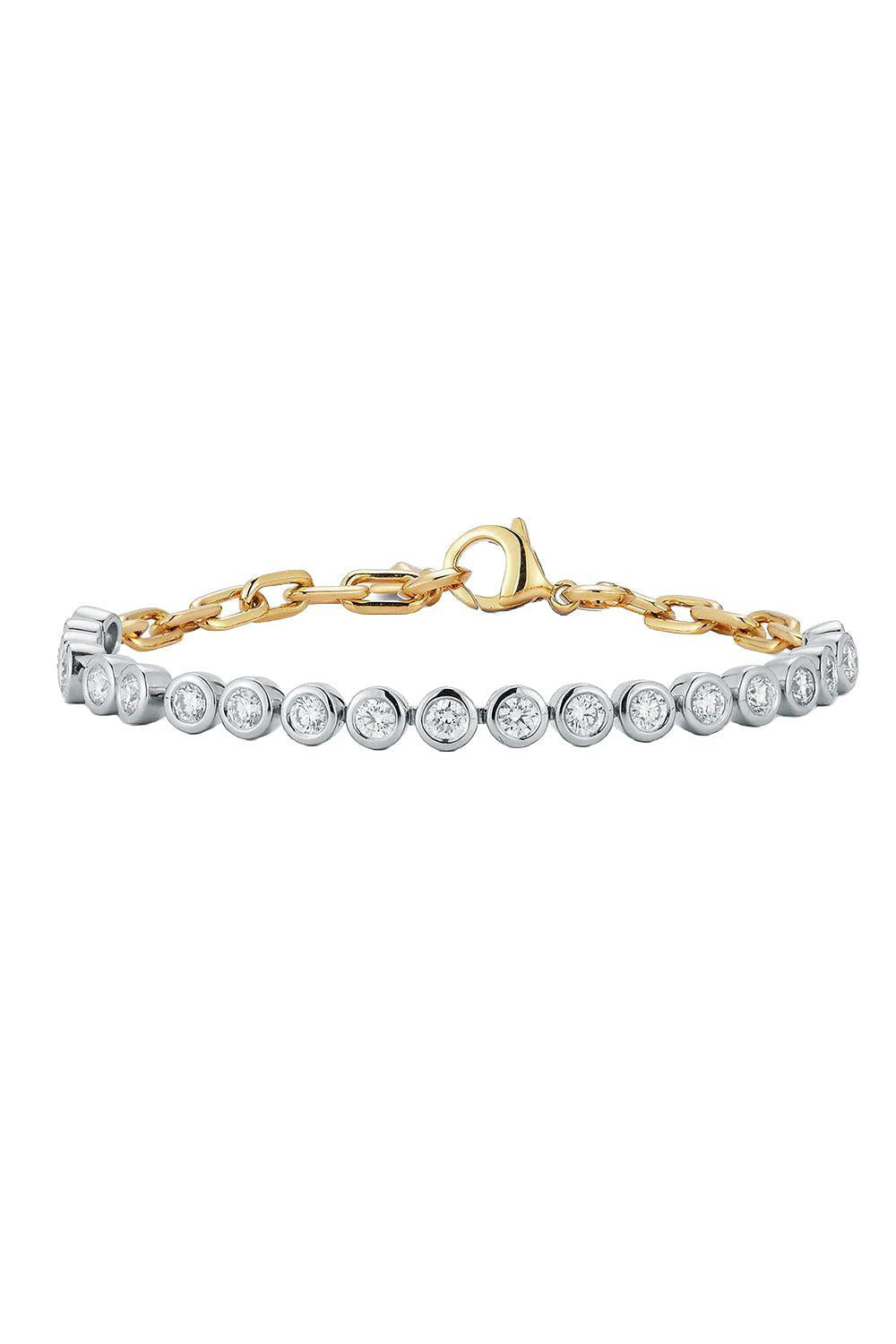 Diamond Bezel WF Classic Tennis Bracelet