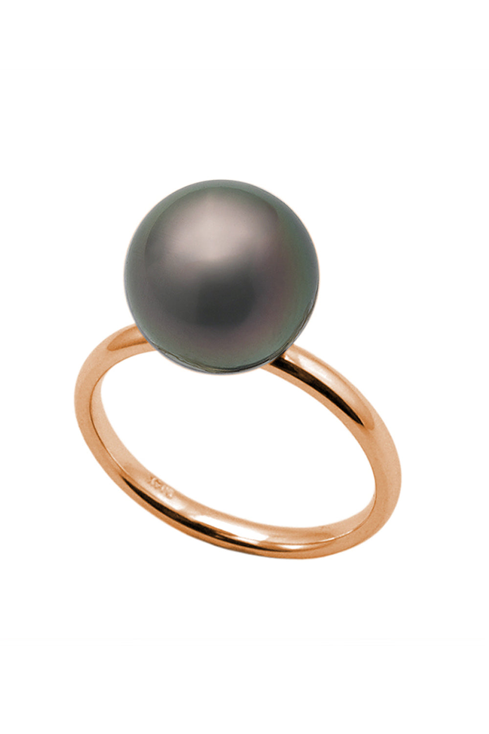 Tahitian Black Pearl Simple Ring