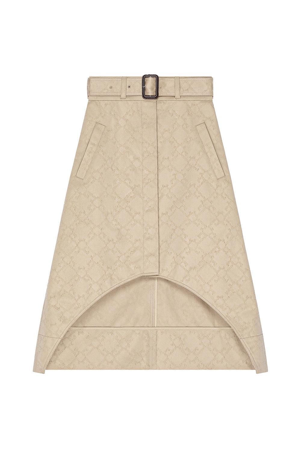 Midi Trench Skirt-LT BEIGE-36-CLOTHINGSKIRTMIDI-GIVENCHY